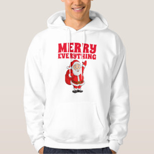 RETRO MERRY EVERYTHING CHRISTMAS T-SHIRTS HOODIE