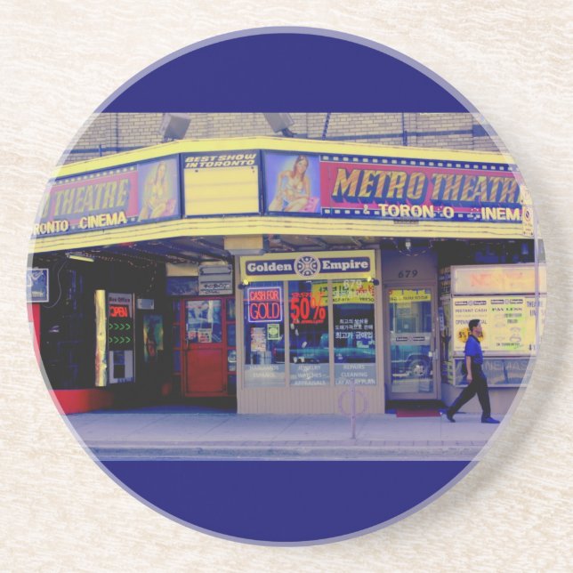 Retro Metro Coaster (Front)