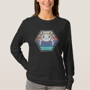 Retro Mexican Salamander Amphibian Animal Exotic A T-Shirt