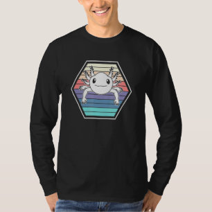 Retro Mexican Salamander Amphibian Animal Exotic A T-Shirt