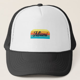 Retro Miami Trucker Hat