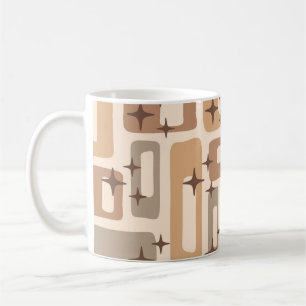 Retro Mid Century Modern Abstract Coffee Mug