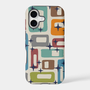 Retro Mid Century Modern Abstract Pattern