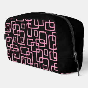 Retro Mid Century Modern Abstract Pattern Dopp Kit