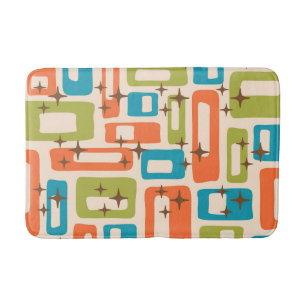 Retro Mid Century Modern Bath Mat