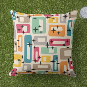 Retro Mid Century Modern Cushion