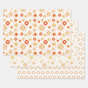 Retro Mid-Century Modern Design Wrapping Paper Sheet