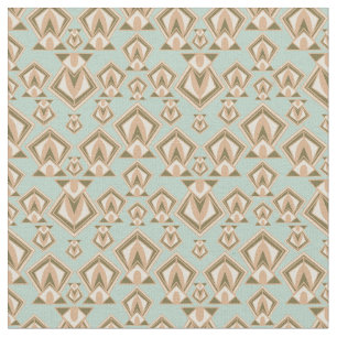 Retro Mid Century Modern Diamond Fabric