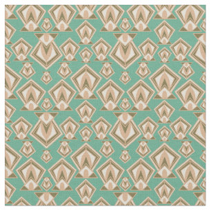 Retro Mid Century Modern Diamond Fabric