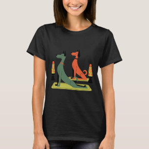 Retro Mid-century Modern Dogs 50s 60s Style T-Shirt