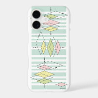 Retro Mid-Century Modern Geometric Abstract