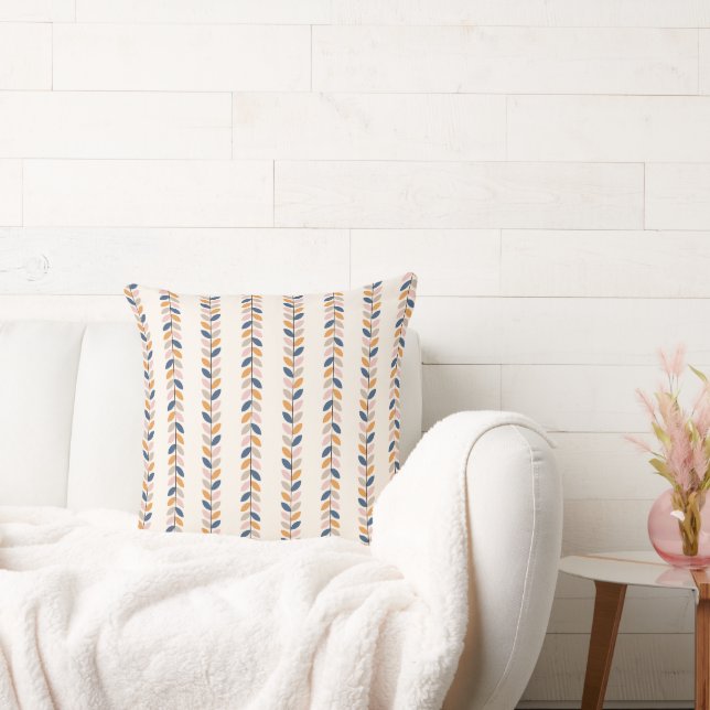 Retro Mid-Century Modern Pattern  Cushion (Couch)