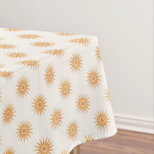 Retro Mid-Century Modern Pattern  Tablecloth