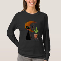 Retro Mid Century Modern Stylish Black Cat