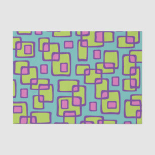 Retro Mid Century Modern Tissue Paper
