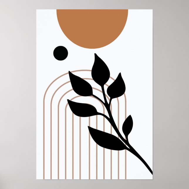 Retro Minimalist Wall Art (Front)