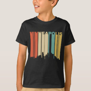 Retro Minneapolis Skyline T-Shirt