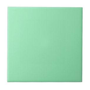 Retro Mint Green Solid 1950's Colour Vintage Ceramic Tile
