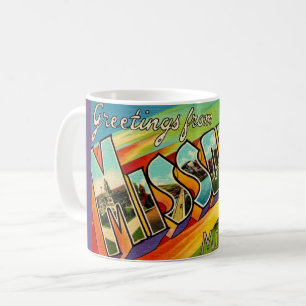 Retro Missoula MT Coffee Mug