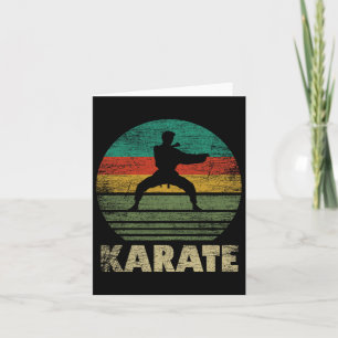 Retro Mixed Martial Arts - Vintage Mma Karate Card