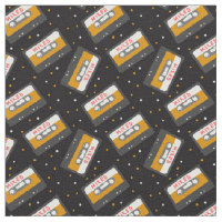 Retro Mixed Tape Repeating patten