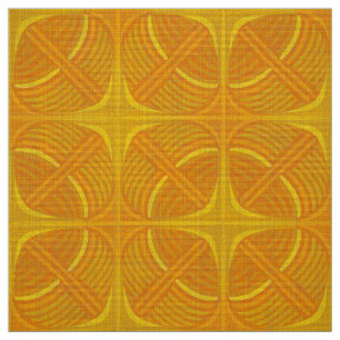 retro mod 60s 70s fabric pattern