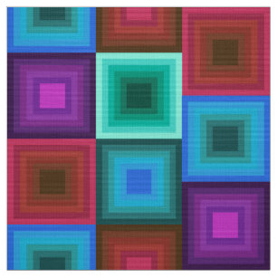 retro mod 60s 70s fabric pattern