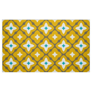 Retro mod pattern  fabric