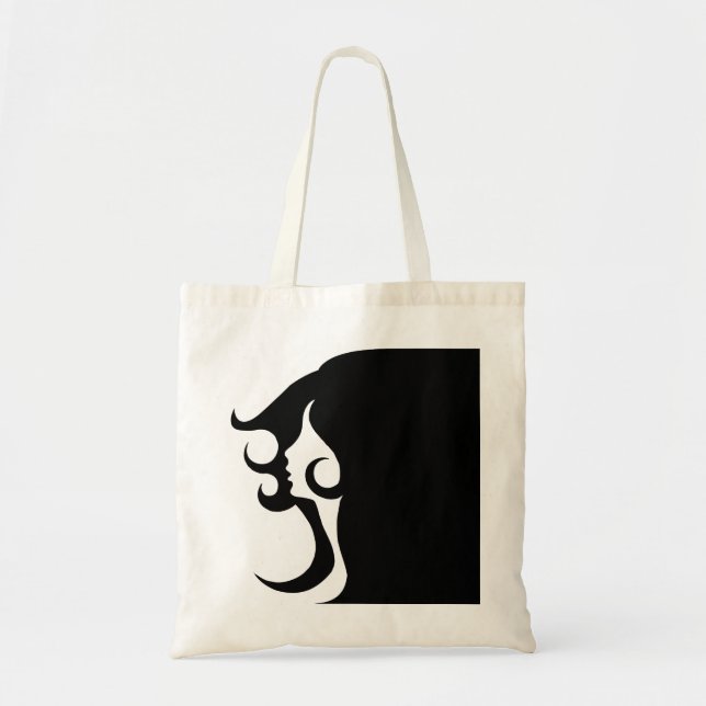 Retro Mod Woman Tote Bag (Front)