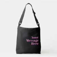 Retro-modern Editable Text | Black & Pink