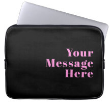 Retro-modern Editable Text | Black & Pink