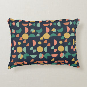 Retro Modern Elegant Geometric Tribal Decorative Cushion