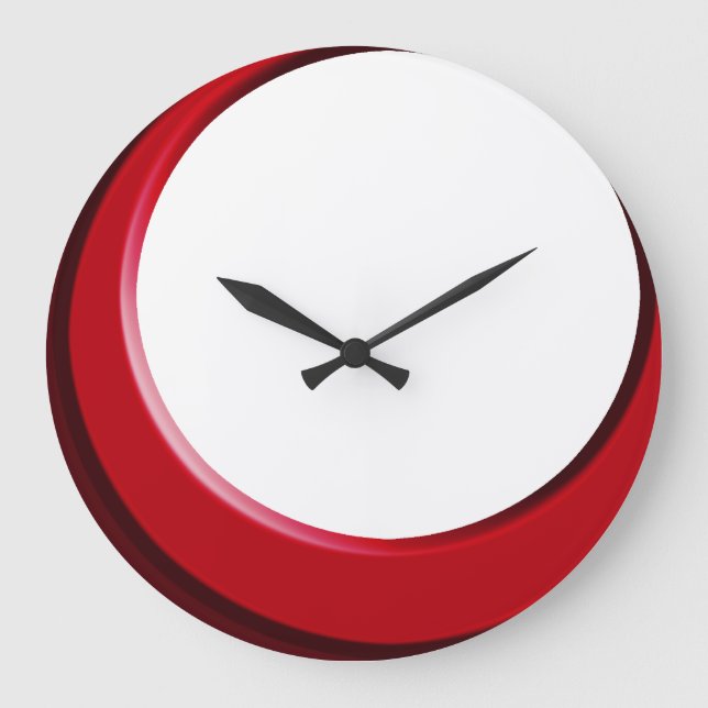 retro modern kitchen wall clock (Front)