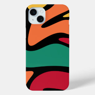 Retro Modern Patterns iPhone 15 Mini Case