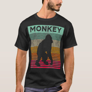 Retro Monkey Vintage Ape Monkey T-Shirt