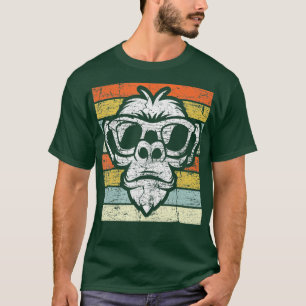 Retro Monkey Vintage Style Monkeys T-Shirt