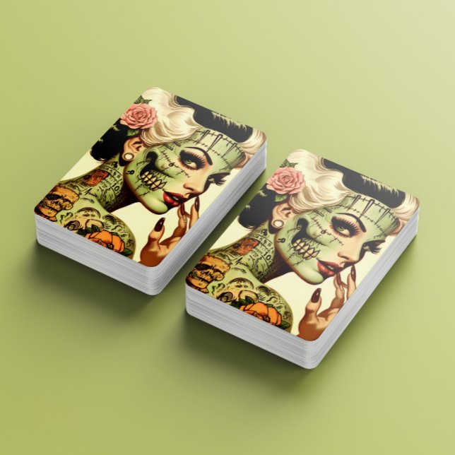 Retro Monster  Pin-up Playing Cards (Creator Uploaded)
