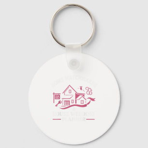 Retro Moo I Mean Boo Highland Cow Ghost Halloween  Key Ring