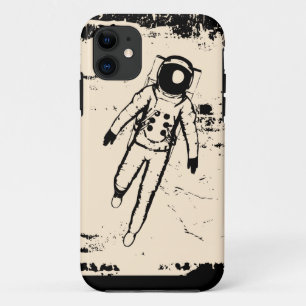 Retro Moon Walking iPhone 11 Case