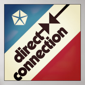 Retro Mopar Performance Poster