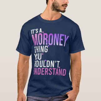 Retro Moroney First Name Personalized Moroney Groo T-Shirt