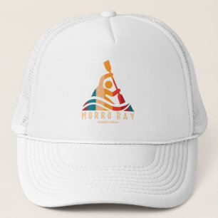 Retro Morro Bay Kayaking Trucker Hat