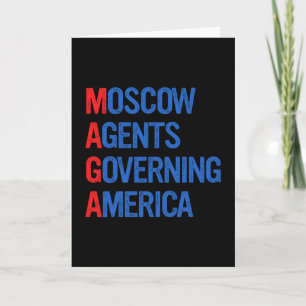 Retro Moscow Agents Governing America Anti Trump M Card