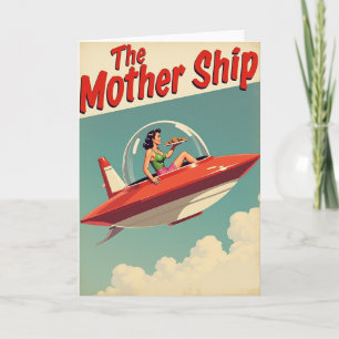 Retro Mothership Adventure Card