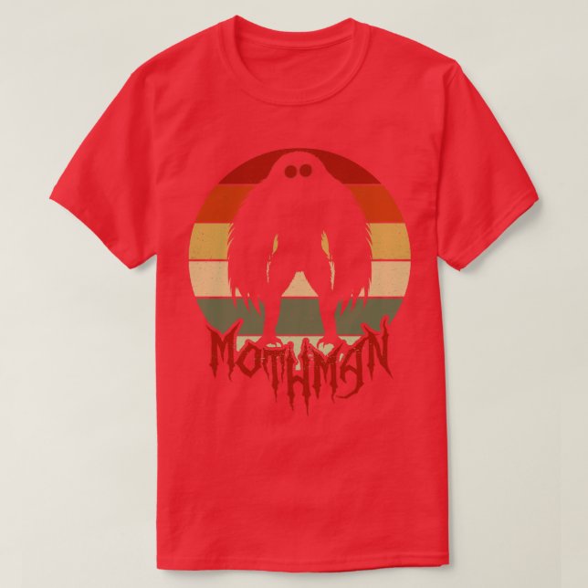 Retro Mothman T-Shirt (Design Front)