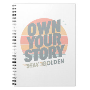 Retro Motivational Tearaway Pad Unisex Graphic Notebook