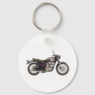 Retro Motorcycle Key Ring