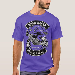 Retro Motorcycle Rider Motocross Biking Dirt T-Shirt