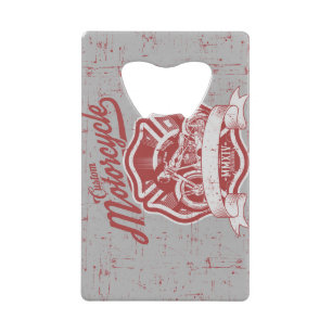 Retro Motorcycle Stainless Steel Bottle Opener