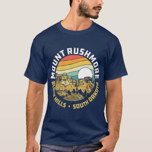 Retro Mount Rushmore National Memorial Vintage T-Shirt